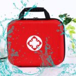 GLOWICK Heavy-Duty Emergency Kit Case Medical Bag Car Bike Home Office - Treatment Hard Cover Kit - Portable, Outdoor Travel Sports, Perfect for Daily Safety Preparedness & Quick Action (1Pcs) (Big) - Image 3