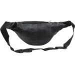 Weinbux Men's and Women's Ahram/EHRAM/Ihram Money Belt | Leather Waist Bag | Lightweight Belt Bag Sports Hiking | Adjustable Strap | Black - Image 6