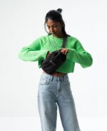 DailyObjects PET Orbit Fanny Unisex Sling Crossbody Waist Bag | Travel Pouch Bag | Stylish and Spacious | Adjustable Straps with G-Hook Closure | Made in India (Space Black) - Image 3