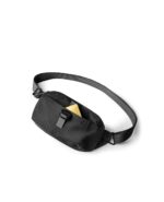 DailyObjects PET Orbit Fanny Unisex Sling Crossbody Waist Bag | Travel Pouch Bag | Stylish and Spacious | Adjustable Straps with G-Hook Closure | Made in India (Space Black) - Image 7