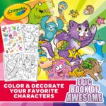 Crayola Epic Book of Awesome, All-in-One Coloring Book Set, 288 Pages, Kids Indoor Activities, Gift - Image 6