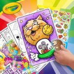 Crayola Epic Book of Awesome, All-in-One Coloring Book Set, 288 Pages, Kids Indoor Activities, Gift - Image 7
