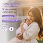 Himalaya Gentle Baby Sunscreen Lotion 50ml | SPF 50 PA++++ | UVA & UVB Broad Spectrum Protection For All Skin Types | With Jojoba Oil & Vitamin E | Non-Greasy, No White Cast| - Image 8