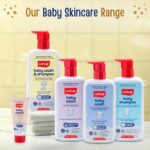 LuvLap Baby Wash & Shampoo -400ml, Milky Soft Head to Toe Wash With Oatmeal & Shea Butter, Paraben Free, Tear Free, Rich Moisturised Skin & Soft Hair, 2 in 1 Baby Body Wash, Dermatologically Tested - Image 8