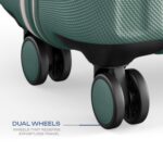 Safari Ray Neo 8 Wheels Set of 3 Trolley Bags, Hard Case Polycarbonate 360 Degree Wheeling Carry on & Check-in Luggage for Men & Women, Suitcase for Travel, Trolley Bags for Travel, Sage Green - Image 5