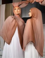 Txmout Ombre Modal Hijab Scarf for Women Muslim, Soft Lightweight Headscarf - Image 5