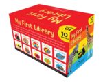 My First Library: Boxset of 10 Board Books for Kids (Pack 1) | Includes ABC, Numbers, Shapes, Colors, Wild Animals, Farm Animals & Pets, Birds, Fruits, Vegetables & Transport | Early Learning Board Books for Babies, Toddlers & Preschoolers | Ages 0-3 Years - Image 4
