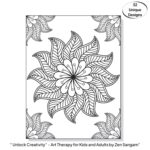 Zen Sangam - Mandala Colouring Book - For Kids and Beginners - Book 1 - Image 5