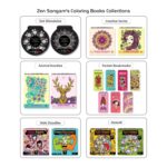 Zen Sangam - Mandala Colouring Book - For Kids and Beginners - Book 1 - Image 7