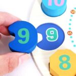 Montessori Wooden Learning Clock with Bead Lace, Educational Digital Analog Numbers, Shape & Color Learning Montessori Toy for Kids (Pack of 1, Multicolor) - Image 6