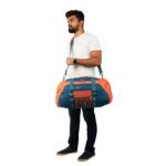 Skybags Polyester Solid Pattern Hustle Duffle Bag 55 (Orange, Small), 33 Cm,W-33 Cm - Image 6