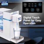 KENT Instant Drinking Water Heater 2.2L| Instantly Heat Pure to Hot Water, Temperature Selection 45° to 100° Celsius, Quantity Output 150ml to 460ml, Digital Touch Panel, Child Lock Feature, White - Image 5