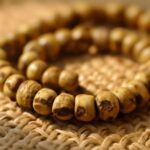 M i Y A ™ - 99 Beads Date Seed Misbaha Tasbih MiYA Store – Handmade Islamic Prayer Rosary Dhikr Beads with Counter, Natural Turkish Eco Tasbih Muslim Subha Gift Ramadan Hajj (29cm) - Image 4