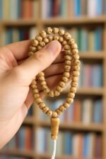 M i Y A ™ - 99 Beads Date Seed Misbaha Tasbih MiYA Store – Handmade Islamic Prayer Rosary Dhikr Beads with Counter, Natural Turkish Eco Tasbih Muslim Subha Gift Ramadan Hajj (29cm) - Image 5