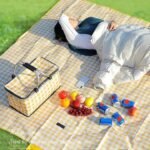 Foldable Waterproof Mat for Hajj & Prayer – Compact Travel Picnic Blanket for Mosque, Camping, and Outdoor Use – Lightweight & Easy to Carry (150x110 cm)(Multicolor) 1PCS - Image 3