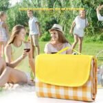 Foldable Waterproof Mat for Hajj & Prayer – Compact Travel Picnic Blanket for Mosque, Camping, and Outdoor Use – Lightweight & Easy to Carry (150x110 cm)(Multicolor) 1PCS - Image 5
