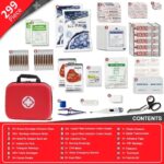 GLOWICK First Aid Emergency Kit Case Home First Aid Kit Portable Travel First Aid Kits for Outdoor Sports Emergency Medical EVA Bag (1Pcs) (Big) - Image 8