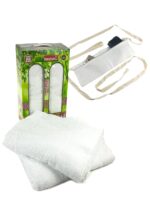 Mens Hygienic Ihram Set for Hajj and Umrah Ehram Ahram, 2 Hygienic Bamboo Cotton Towels, Size:110 x 220cm - Image 7