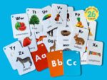 Alphabet Flash Cards for Kids, Early Learning First Word Cards for Preschool Children and Toddlers, Teach ABC Letters, English Words, Uppercase and Lowercase - Image 5