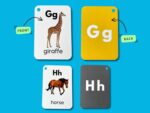 Alphabet Flash Cards for Kids, Early Learning First Word Cards for Preschool Children and Toddlers, Teach ABC Letters, English Words, Uppercase and Lowercase - Image 6
