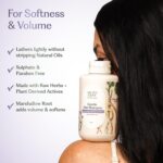 Sacred Grove Herbal Shampoo with Marshmallow Root | Natural Shampoo for frizzy and dry hair| Sulphate Free Shampoo for Gentle Hair & Natural Hairfall Control | Unisex 250ml - Image 4