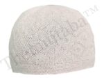 Islamic Knitted Kufi Hats for Men Topi Prayer Taqiyah Takke Skull Beanie for Muslims, Prayers and Islamic (Pack of 10 pcs) White - Image 3