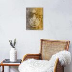 Islamic Canvas Wall Art for Living Room Arabic Calligraphy Wall Pictures Allah Name Muhammad Prints Painting Artwork Muslim Religious Quran Wall Decor for Kitchen Dining Room Home Decorations 30x40cm - Image 4