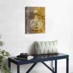 Islamic Canvas Wall Art for Living Room Arabic Calligraphy Wall Pictures Allah Name Muhammad Prints Painting Artwork Muslim Religious Quran Wall Decor for Kitchen Dining Room Home Decorations 30x40cm - Image 7