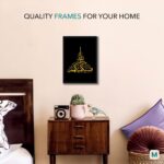 FRAME Bazaar Arabic Calligraphy Art | Wall Art Frame | Framed Posters – Fresh Perspective (12 x 16 Inches,Black) - Image 3