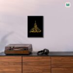FRAME Bazaar Arabic Calligraphy Art | Wall Art Frame | Framed Posters – Fresh Perspective (12 x 16 Inches,Black) - Image 4