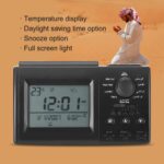 Set of 2 Excluzo Muslim Athan Clock Uslim azan Wall Clock, Digital Muslim Prayer Alarm Athan Islam for Prayer Digital Automatic Islamic Azan Muslim Prayer Alarm Table Clock - Image 6