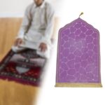 Creations Islamic Muslim Prayer Rug Flannel Carpet Soft 25.5x45inch for Kids Men Women Style NHome & Garden|Rugs & Carpets|Door Mats & Floor Mats - Image 6