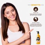 Park Avenue Beer shampoo for Shiny & Bouncy Hair (650ml) | Paraben Free | For Dull & Lifeless Hair | Crafted with Natural Beer - Image 6