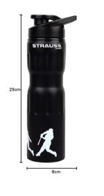 STRAUSS Stainless-Steel Water Bottle | Water Bottles for School, Office, Home & Gym | Leak Proof and BPA Free Gym Bottle | Easy to Carry | Water Bottle for Men & Women | 750 ML - Image 9