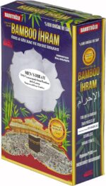 Islamic Men's Ihram Set for Hajj Umrah - Set of 2 - Bamboo Cotton Towels 110 x 220cm (Ihram Only) - Image 9