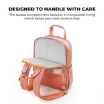 MOKOBARA The Sundae Backpack Soft Nylon Water-Resistant 15" Laptop Bag with Luggage Sleeve for Work, Travel, and Daily Use for Women Black - Image 5
