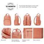 MOKOBARA The Sundae Backpack Soft Nylon Water-Resistant 15" Laptop Bag with Luggage Sleeve for Work, Travel, and Daily Use for Women Black - Image 6