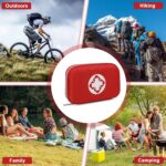 First Aid Bag – Hard Shell Medical Kit Storage Bag For Home Travel Camping Hiking or Car, Water Resistant & Zipper Closer Portable Medicine, Bandages and Emergency Supply organizer Case (Small) - Image 5