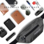 NABAAT Waist Bag for Men and Women Fanny Pack with 4 Zipper Pocket Travel Chest Pouch Passport Belt Bag Money Pocket Bag with Key Holder - (Grey, WB-GR-2) - Image 6