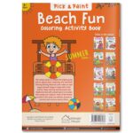 Pick and Paint Coloring Activity Book For Kids: Beach fun - Image 3