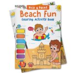 Pick and Paint Coloring Activity Book For Kids: Beach fun - Image 4