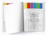 Pick and Paint Coloring Activity Book For Kids: Beach fun - Image 5
