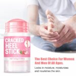 Urea Foot Hand Cream Stick for Cracked Heel Repair, Hydrating Foot Balm with Shea Butter, Coconut Oil, Aloe & Vitamin E, Moisturizing Peach Scent for Dry Dead Skin Care 40g - Image 4