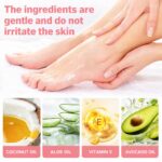 Urea Foot Hand Cream Stick for Cracked Heel Repair, Hydrating Foot Balm with Shea Butter, Coconut Oil, Aloe & Vitamin E, Moisturizing Peach Scent for Dry Dead Skin Care 40g - Image 6