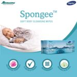 Dignity Spongee Soft Body Cleansing Wet Wipes for Adult, 240x300 mm (Pack of 3) 30 Wipes - Image 4