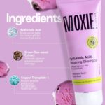 Moxie Beauty Hyaluronic Acid Repairing Shampoo | Deep Hydration & Damage Repair | Sulfate-Free, Frizz-Control Shampoo | For All Hair Types (120 ml) - Image 3