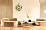 Allah Name Islamic Wall Clock - Image 5