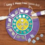 Imagimake DIY Lippan Art Kit for Girls 9-12 | Coloring & Painting Art Kit Set with Water Brush Pen & Stamps | Crafts & Gifts for Kids Age 10-12 - Image 5