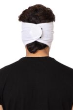 Gajraj Unisex Cotton Anti Pollution Dust Sun Protecion Full Face Cover Mask with Air Filter Mesh and Visor (White) (Plain Mask) - Image 5