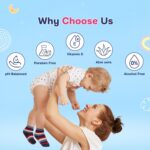 UltraSoft Baby Wet Wipes With Lid | Enriched with Vitamin E & Aloe Vera | Alcohol-Free, Thick & Gentle Wipes | Safe for Newborns & Toddlers | Pack Of 1 (72 Wipes) - Image 6